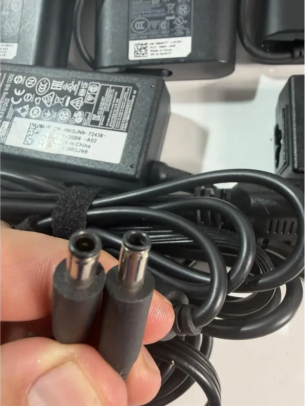 Lot of 21 Dell Laptop AC Adapters Power Supplies Mixed 45W 65W 90W 130W OEM